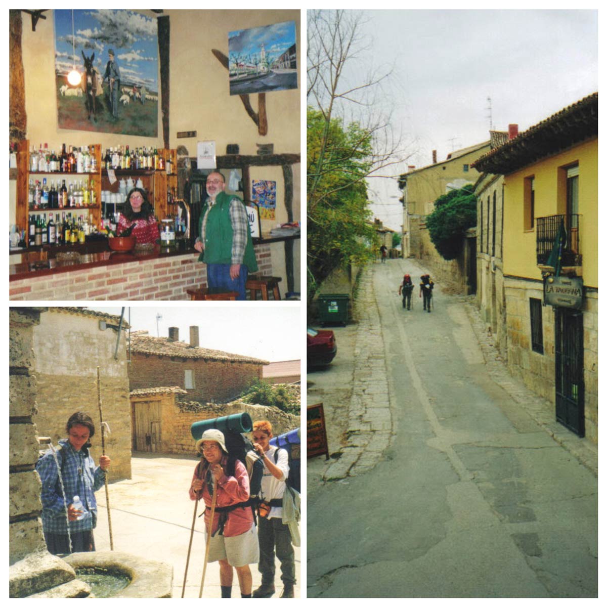 Camino collage by Robert Ward